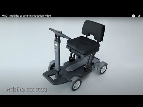 MIJO-MA01 mobility scooter introduction video.
