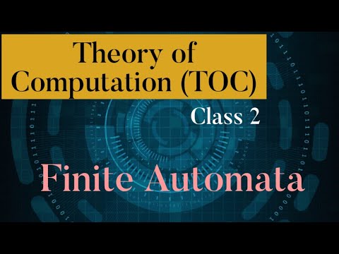 Theory of Computation introduction TOC class 1 in Telugu