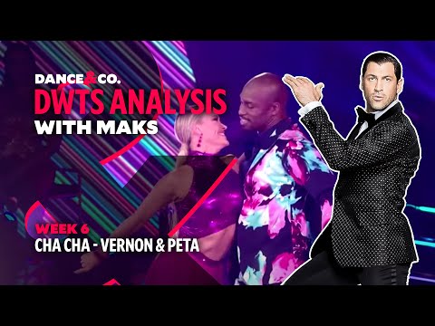DWTS MAKS ANALYSIS: Week 6 - Vernon Davis & Peta Murgatroyd's Cha Cha