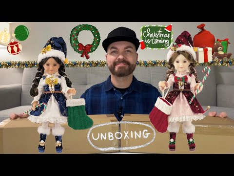 Unboxing 2025 Christmas Dolls by Ruby Red: Angel and Carol!