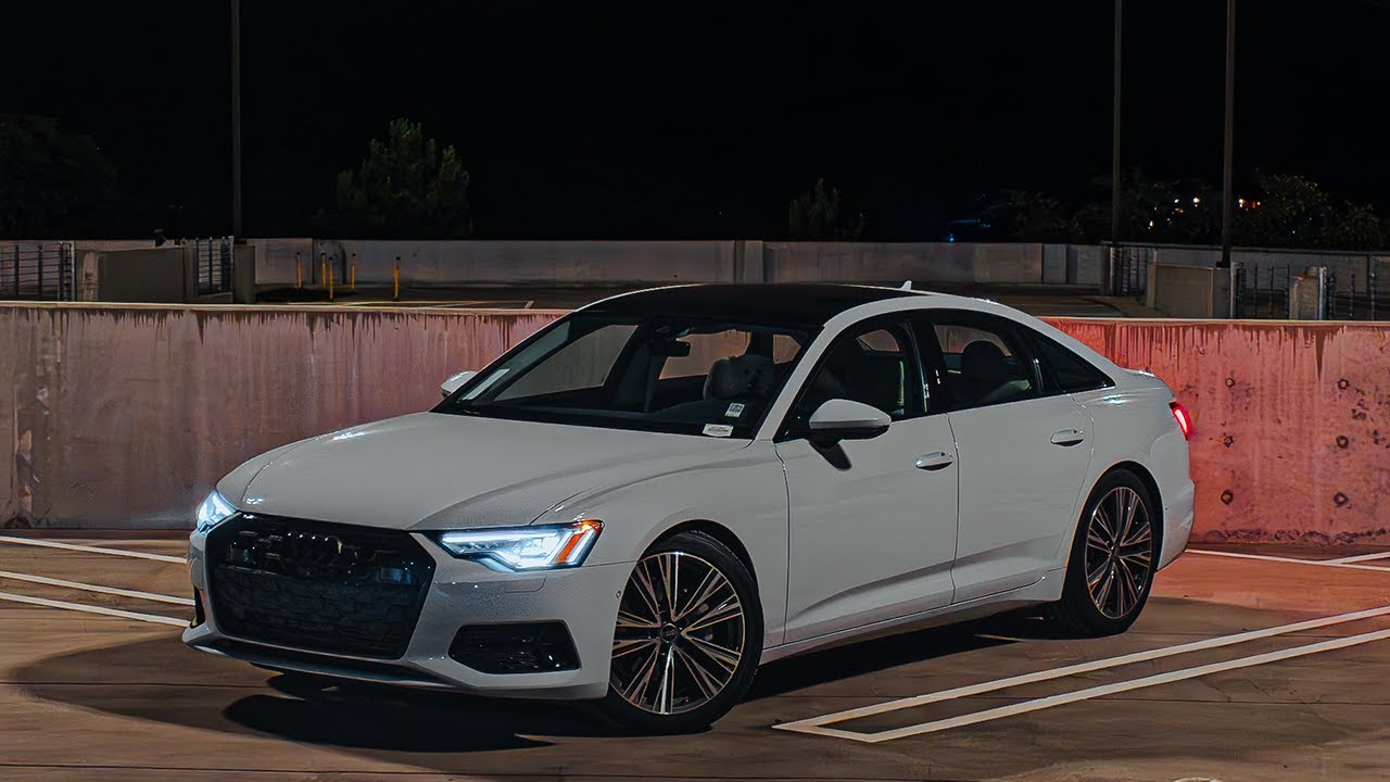 Audi A6 POV night drive review