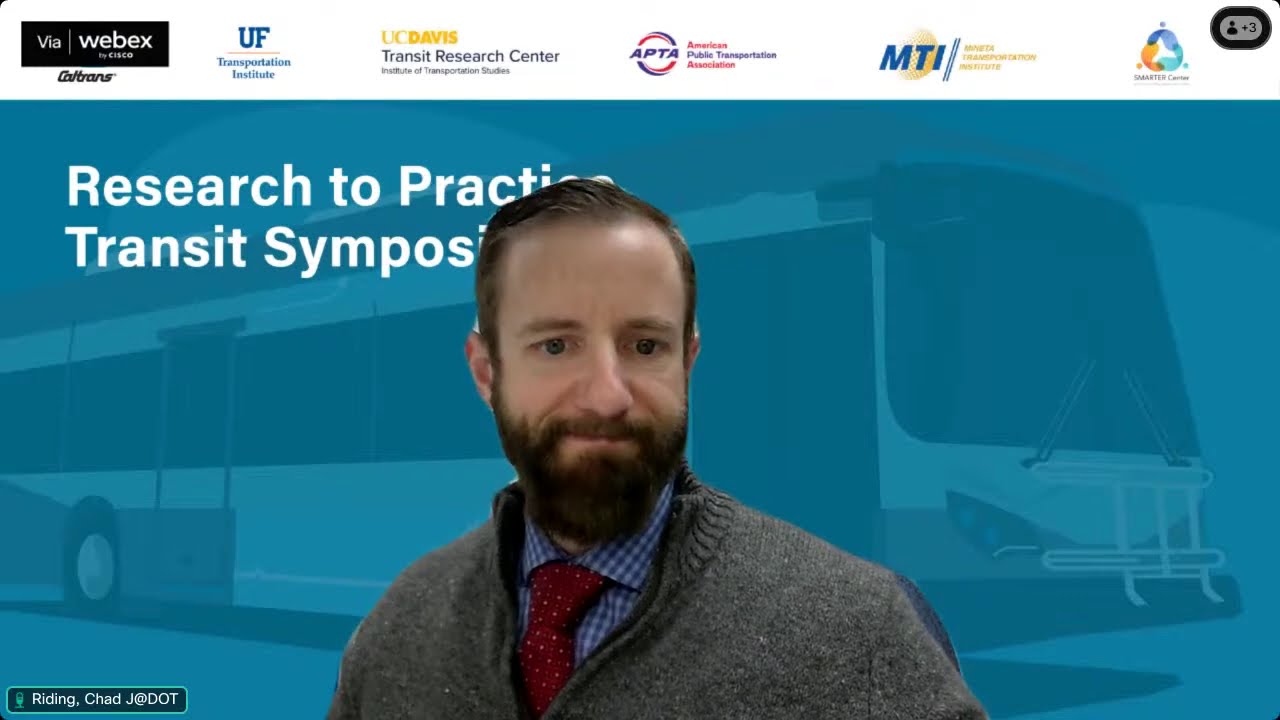 Research-to-Practice Transit Symposium - Day 1