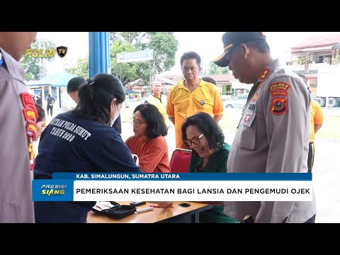 PROGRAM PEMERIKSAAN KESEHATAN GRATIS POLRES SIMALUNGUN, SAMBUT HARI BHAYANGKARA KE-79