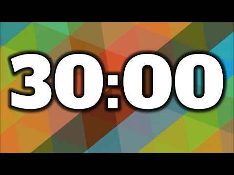 30 Minutos Cronometro Temporizador (meia hora)