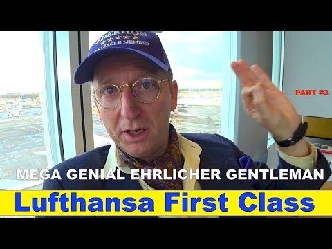 Lufthansa First Class | MEGA GENIAL EHRLICHER GENTLEMAN #3 | Der HON PrivateJet