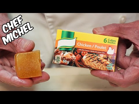 CUBES DE BOUILLON MAISON... PRODUITS CHIMIQUE ON RÉSERVE  | CHEF VS INDUSTRIEL