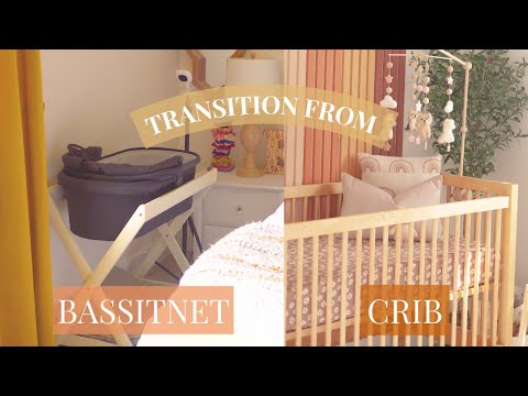 BASSINET TO CRIB TRANSITION & TIPS | How to do it seamlessly & WHEN TO TRANSITION TO CRIB