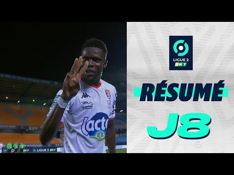Résumé 8ème journée - Ligue 2 BKT / 2023-2024