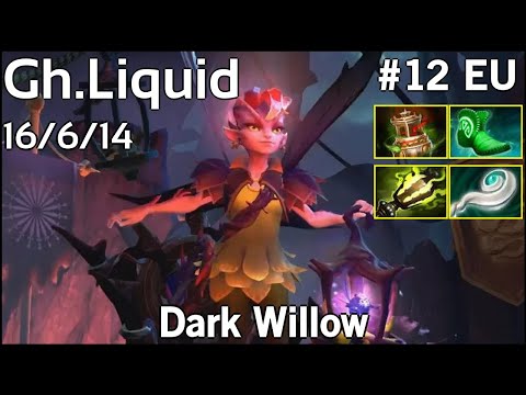 Support Gh [Liquid] Dark Willow - Dota 2  7.18