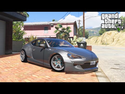 MOBIL TERKEREN DI INDONESIA TOYOTA GT 86 KENCANG TERKEREN - GTA V INDONESIA EPISODE SPESIAL