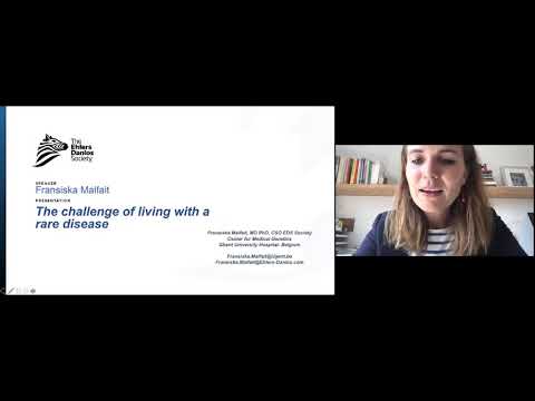 Virtual Summer Conference 2020: The Challenges of Living with a Rare Disorder - Professor Fransiska Malfait