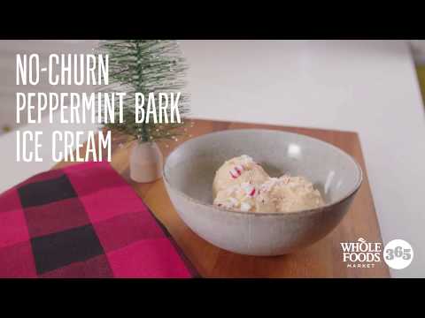 No-Churn Peppermint Bark Ice Cream | Recipes | Whole Foods Market 365