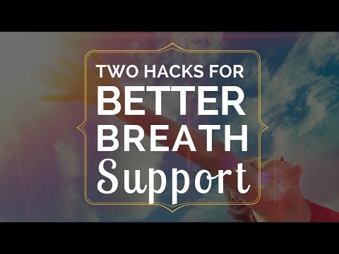 Two Hacks For Better Breath Support In Singing | Arden Kaywin Vocal Studio