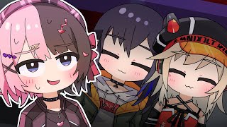 【手描き】のせめとに理不尽すぎる扱いを受ける不憫ひなーの【ぶいすぽっ!/一ノ瀬うるは/橘ひなの/小森めと】【マンガ動画/アニメ/VTuber】