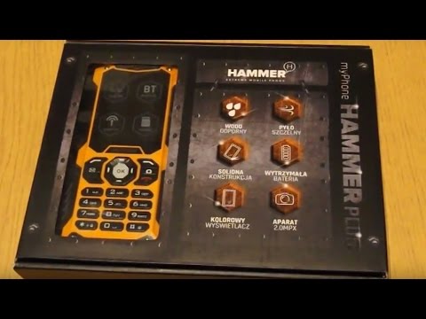 myPhone Hammer Plus z Biedronki Rozpakowanie Unboxing