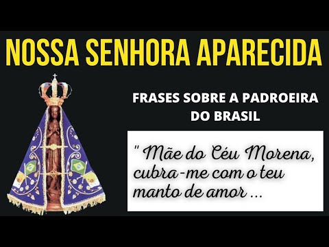 Vídeo: Frases Nossa Senhora Aparecida: perguntas e respostas