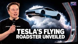 Download lagu Watch: Elon Musk Shows Flying Electric Supercar With SpaceX Tech mp3
