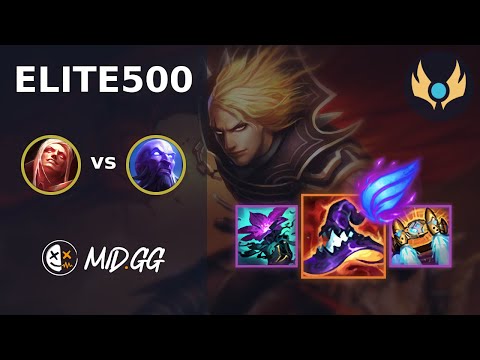 MID.GG: [ elite500 ] Vladimir MID vs Ryze | EUW CHALLENGER | LOL Season 2024