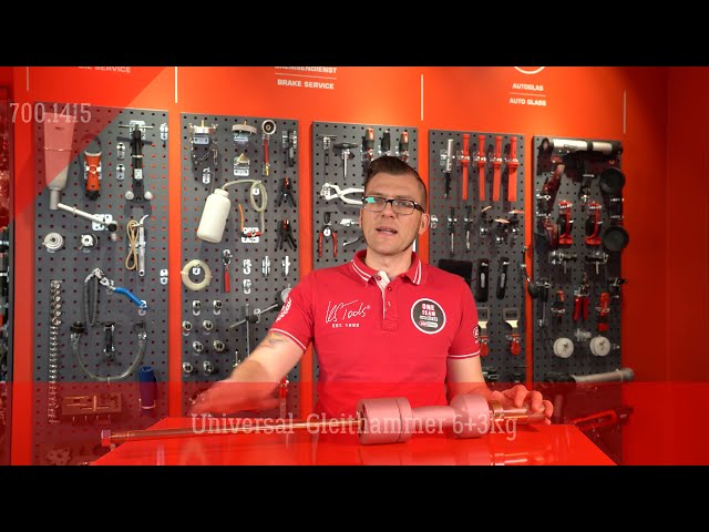 Video Teaser für KS TOOLS 700.1415 Universal-Gleithammer 6 + 3 kg 850mm