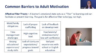 AE Live 22.3 - Promoting Motivation and Engagement in the Adult Language Classroom