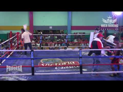 Elton Lara VS Luis Solorzano - Nica Boxing Promotions