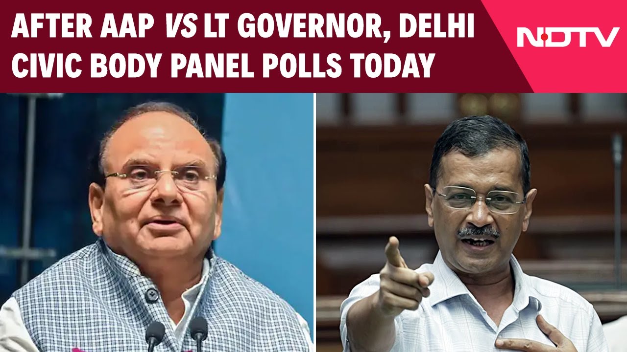 Arvind Kejriwal News | After AAP Vs Lt Governor, Delhi Civic Body Panel Election To Be Held Today