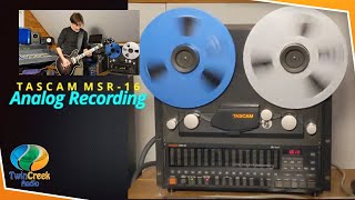 Video thumbnail for Analog Recording Tascam MSR 16 by Twin Creek Audio