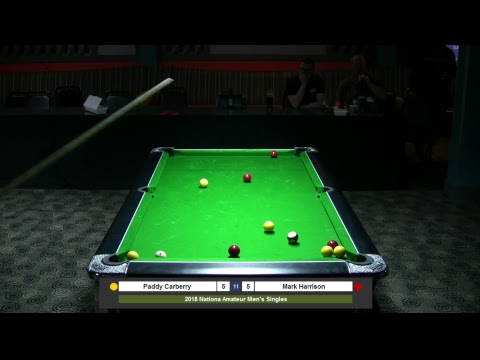 2018 Men's National Amateur Singles - Paddy Carberry v Mark Harrison