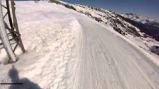 preview picture of video 'Ski - Saint-Jean Montclar #2 *SkiFamily*'