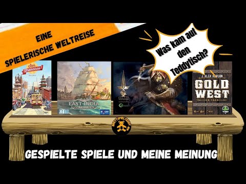 Was kam auf den Teddytisch - Gespielte Spiele und meine Meinung - Brettspiel Teddy - Board Games