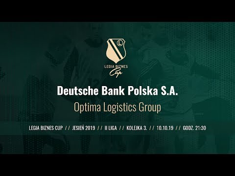 Skrót spotkania Deutsche Bank Polska S.A. - Optima Logistics Group ( Legia Biznes Cup Jesień 2019 )