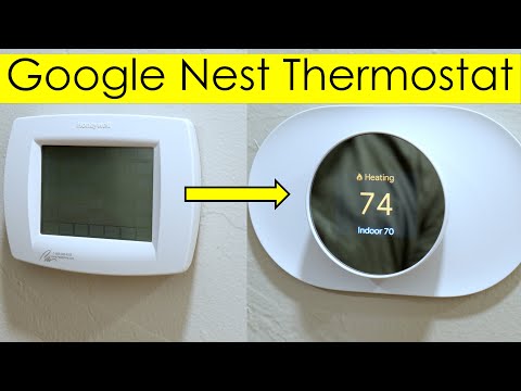 Google Nest Thermostat Install and Review