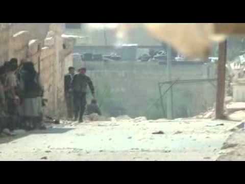 استهداف حاجز الدلة في معرة النعمان من قبل لواء نسور جبل الزاوية