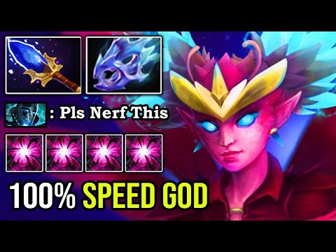 Dota 2 EPIC Pro Dark Willow Monster Attack Speed Even PA Can't Escape
