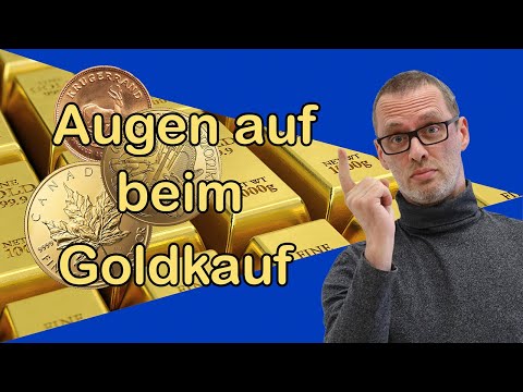 Worauf müssen Anfänger achten? Fehler beim Gold kaufen vermeiden.