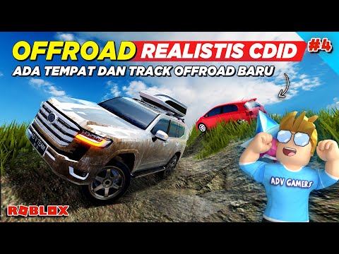 ADA TEMPAT OFFROAD REALISTIS DI CDID !! REVIEW CDID UPDATE (Part 4) - Roblox Indonesia