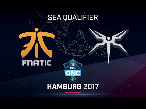 Dota 2 - fnatic vs. Mineski [Game 2] - Quarterfinal - SEA Qualifier - ESL One Hamburg 2017
