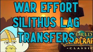 WoW Classic - 24th July Bluepoost: Blizzards plan for Silithus lag! War effort event, transfers