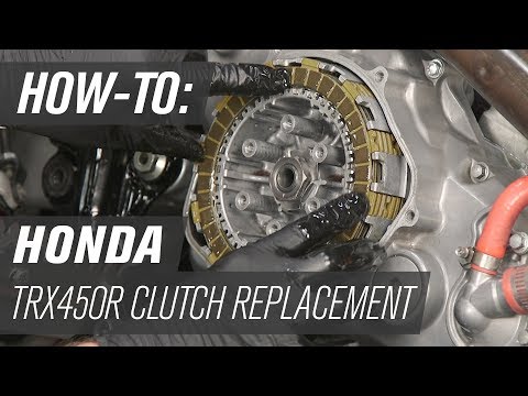How To Replace the Clutch on a Honda TRX450R