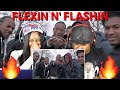 SimXSantana FLEXIN N FLASHIN REACTION