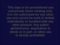 Disney 2000 Promotional Warning Screens Homemade