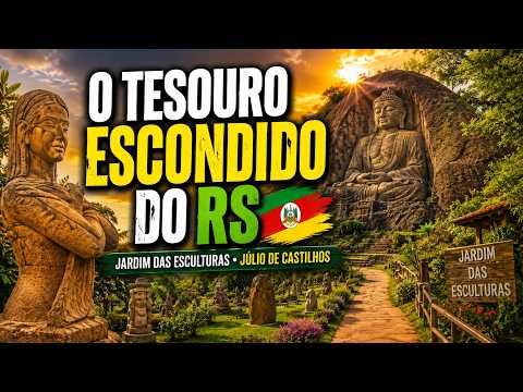 🌿 Jardim das Esculturas em Júlio de Castilhos | O Tesouro Escondido do RS