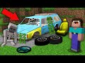 Minecraft NOOB vs PRO: NOOB RESTORED DISASSEMBLED ABANDONED 10 YEAR OLD CAR? 100% trolling