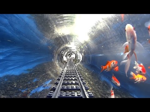 NEW Underwater Lego Train with FISH!
