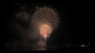 【4KHDR・全編】2025 くきのうみ花火の祭典  (福岡県北九州市若松区・戸畑区)　全編　くきのうみ花火
