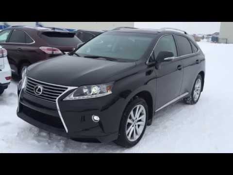 New Black on Saddle Tan 2015 Lexus RX 350 AWD 4dr Technology Package Review