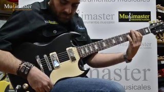 Video thumbnail for Gibson SG Special 2016 T Satin Ebony by MUSIMASTER TV