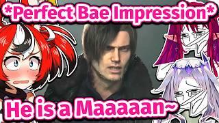 Biboo & IRyS Recreate Bae Losing It Over Leon Moment