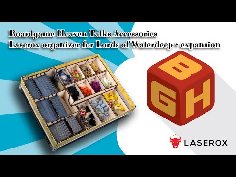 Board Game Heaven Talks Accessories 24: Laserox Waterdeep Organizer