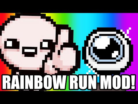 Isaac, aber es gibt NUR GUTE ITEMS!? (Isaac Rainbow RUN MOD) | Binding of Isaac Repentance+